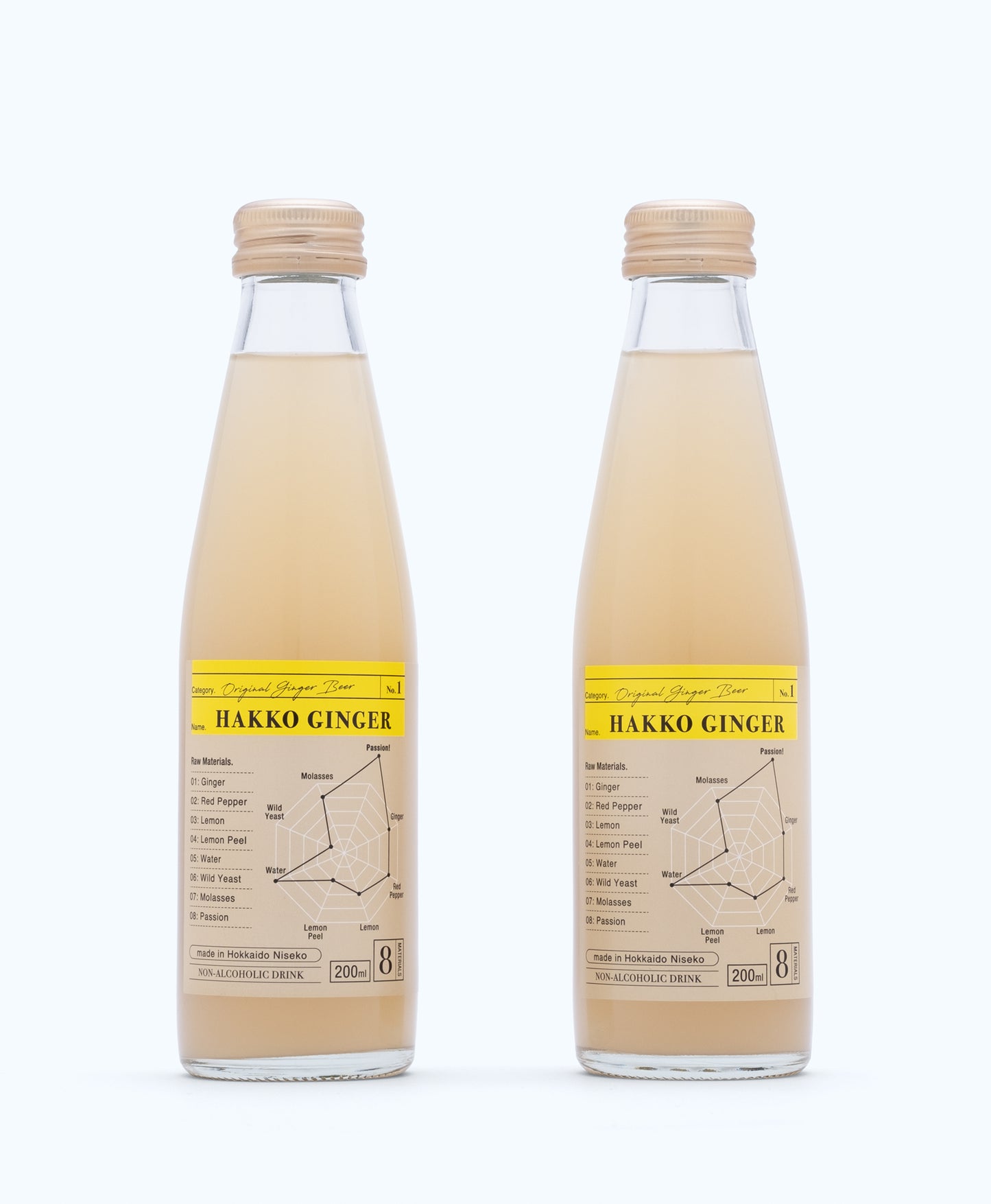 HAKKO GINGER 2-Bottle Set