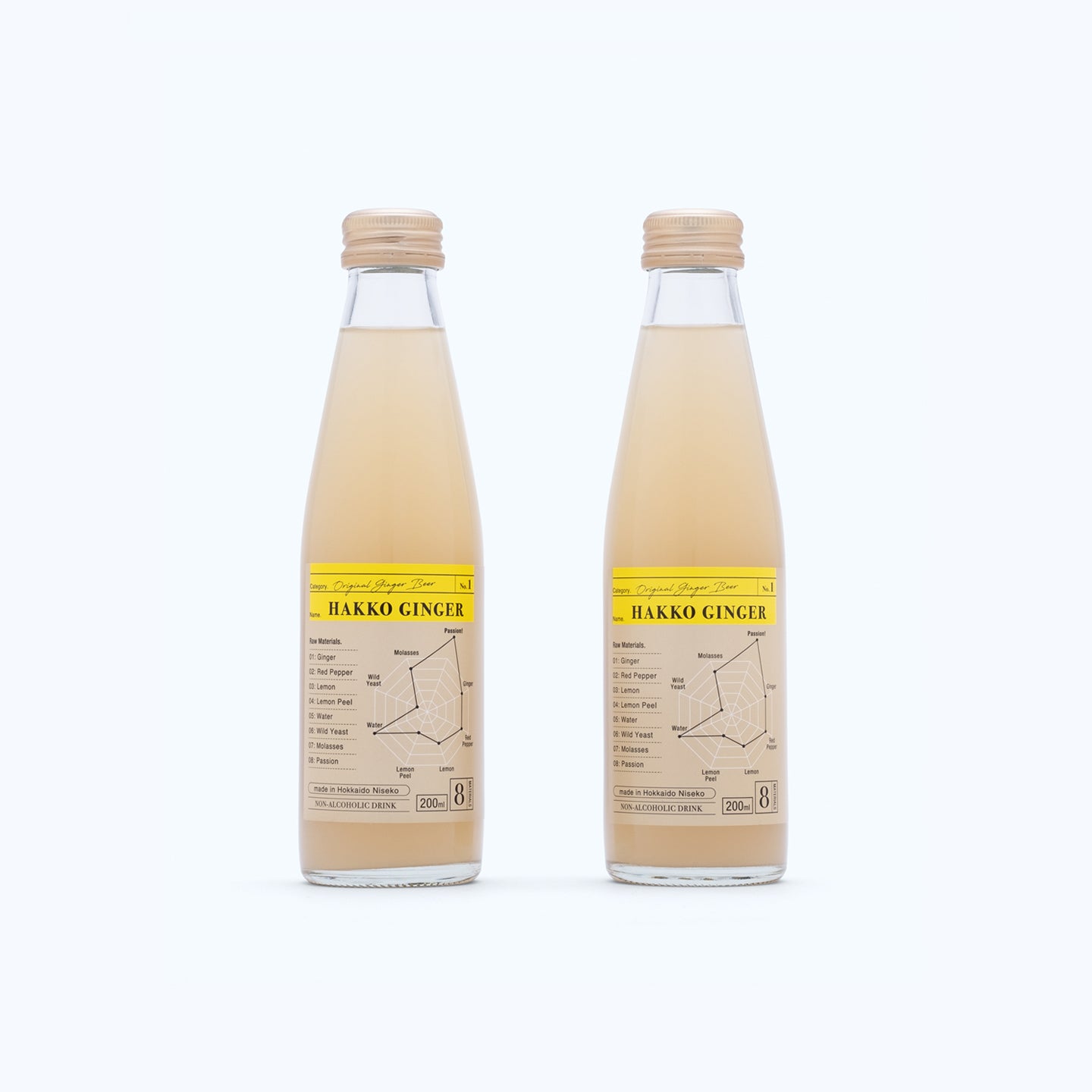 HAKKO GINGER 2-Bottle Set